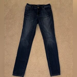 Kut from the Kloth Dark Blue Diana Skinny Petite Jeans